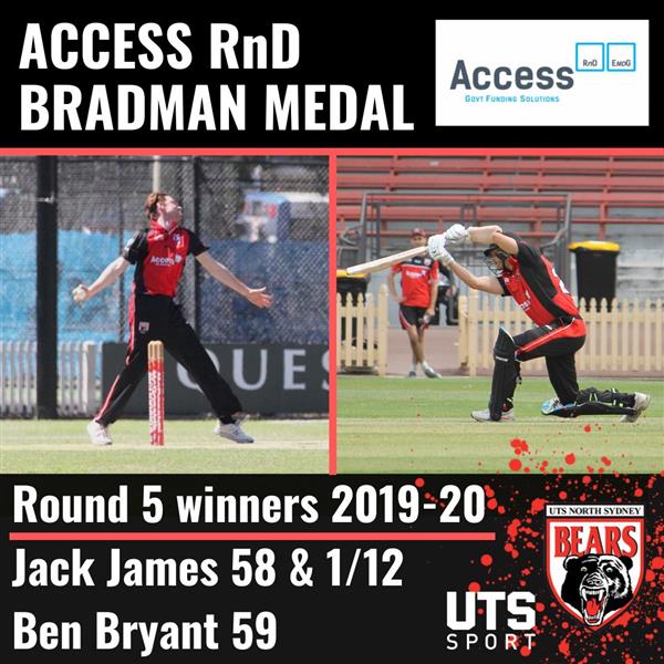 R6 Bradman medal